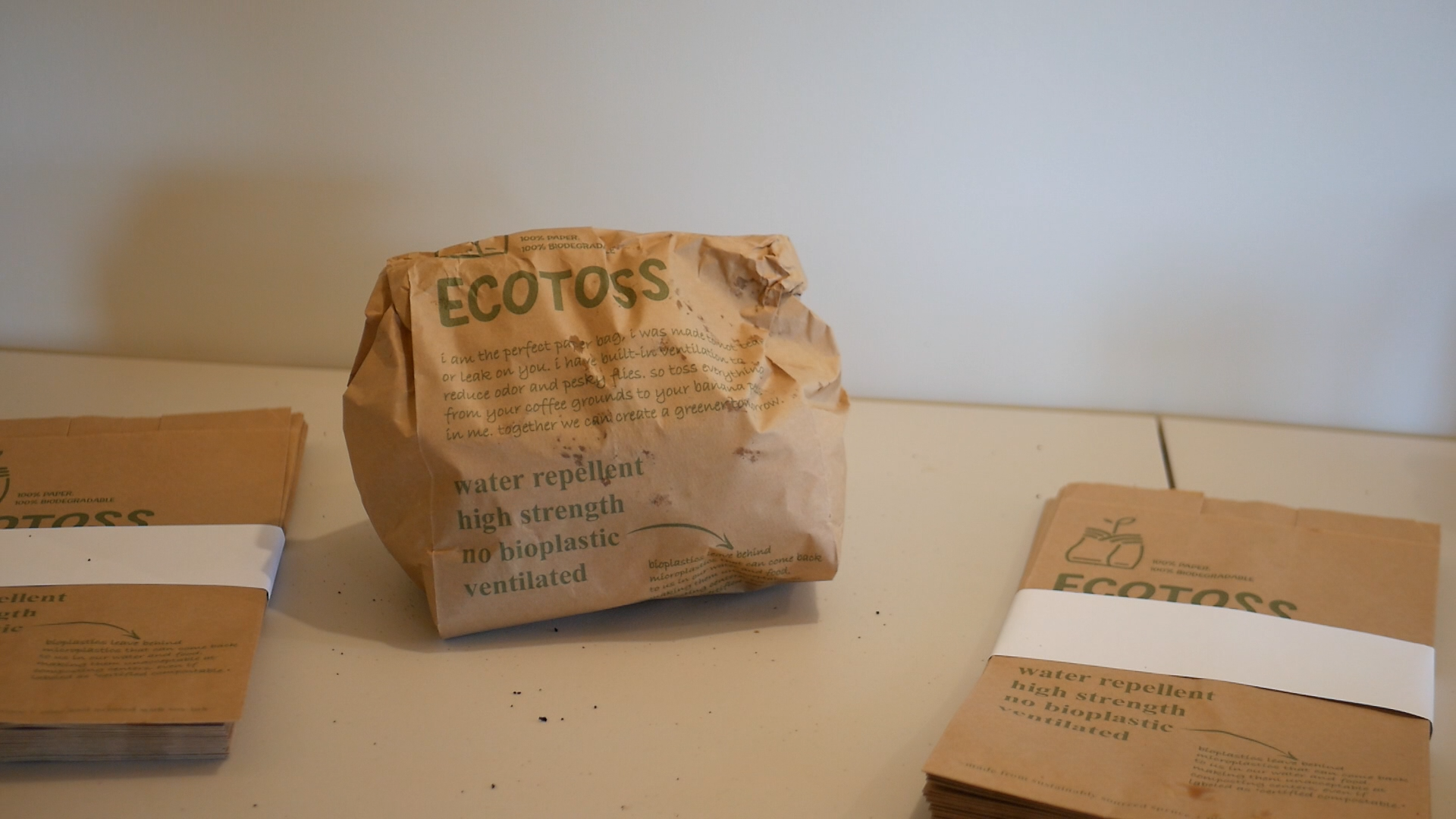 EcoToss keeping food waste contained